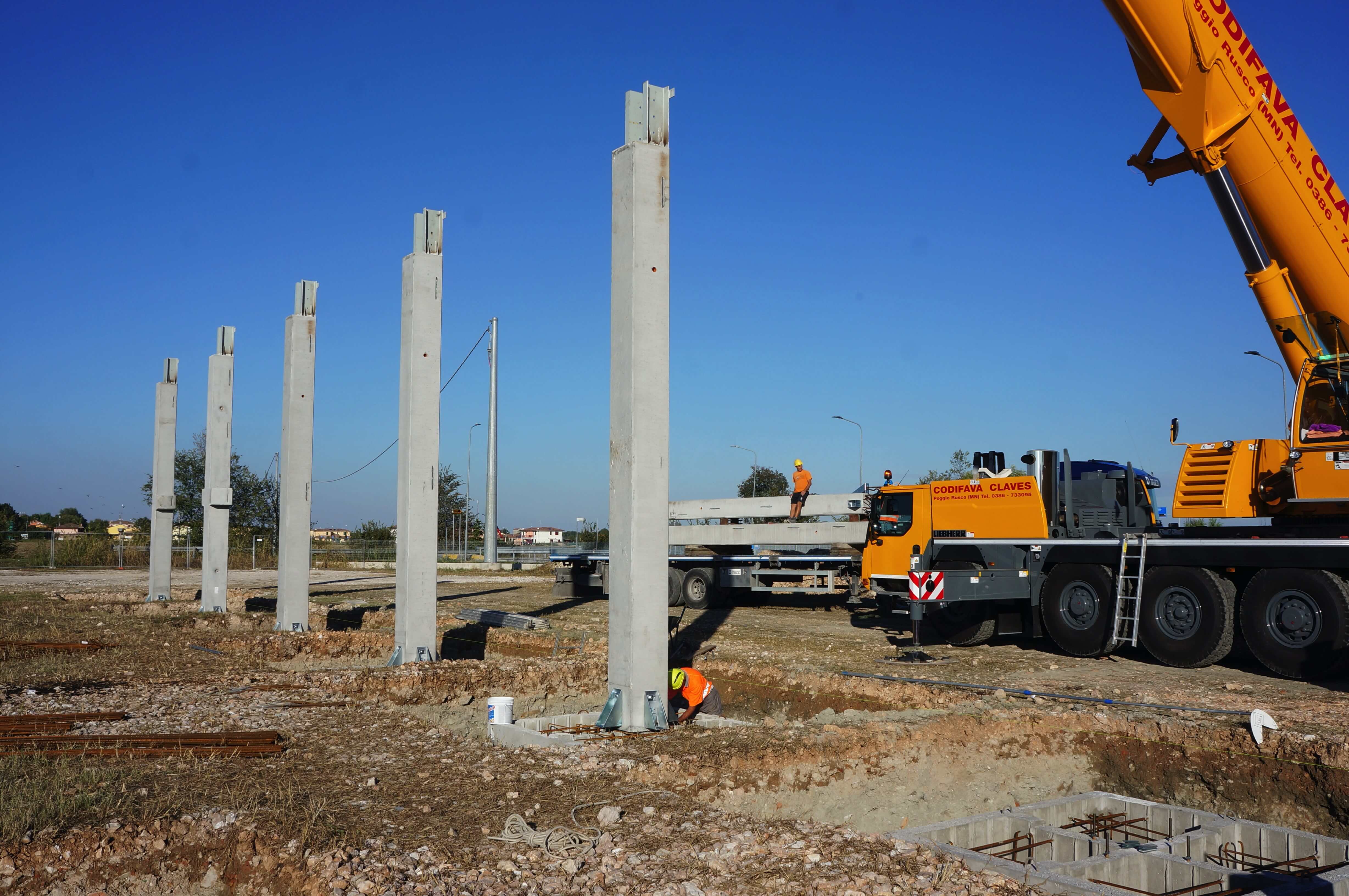 Precast footings Precast Retaining Walls Precast foundations
